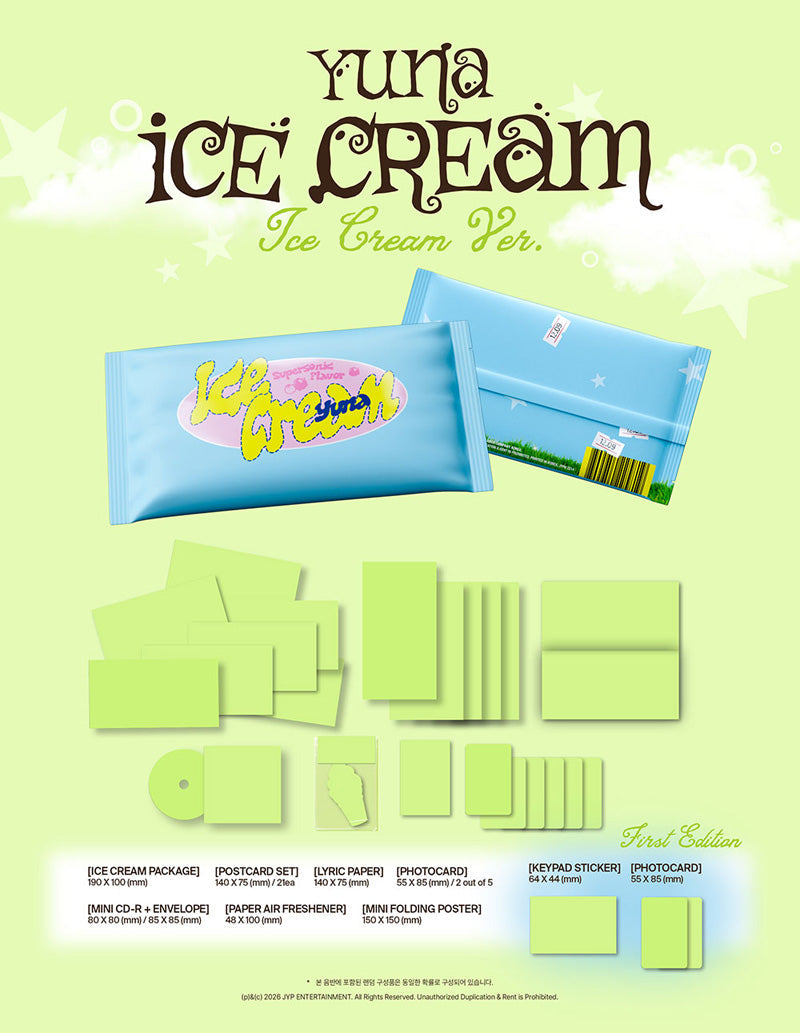 (MUSICPLANT) YUNA (ITZY) - [Ice Cream Ver.]