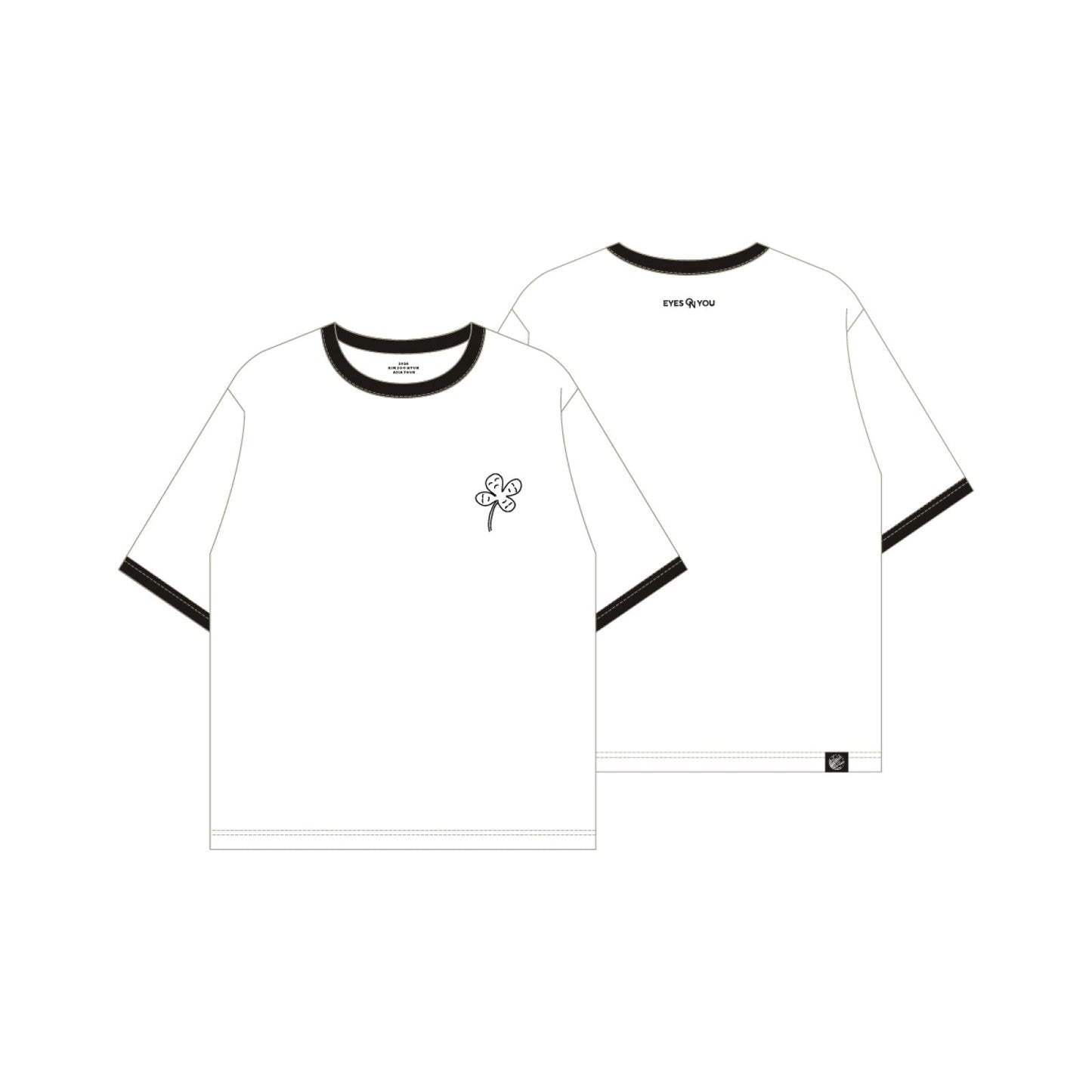 Kim Soo Hyun - Eyes On You Asia Tour Official MD T-shirt Hongkong