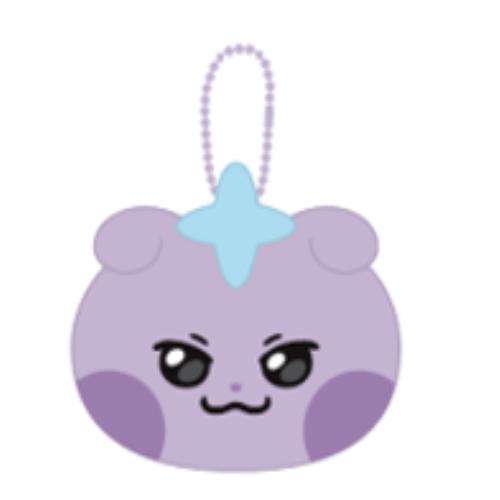 ATEEZ - MIGHTEEZ POP UP Plush Face Keyring (SANYO)