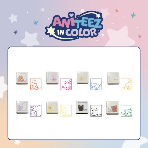 ATEEZ - OFFICIAL MD [ANITEEZ IN COLOR] SPEECH BUBBLE STAMP (DDEONGbyeoli)