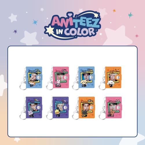 ATEEZ - OFFICIAL MD [ANITEEZ IN COLOR] MINI ALBUM KEYRING (JJONGbear)