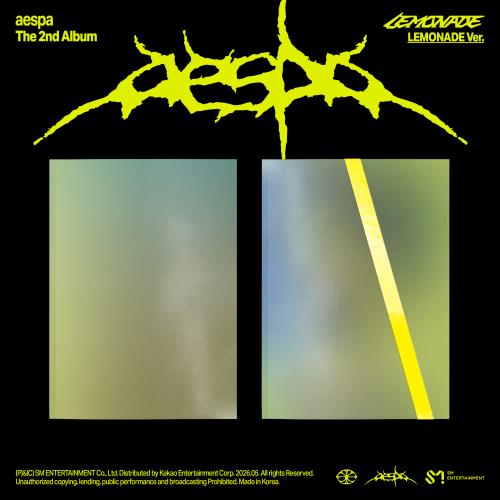 aespa - 2nd Full Album [LEMONADE] (LEMONADE Ver.) (2 TYPES Random)