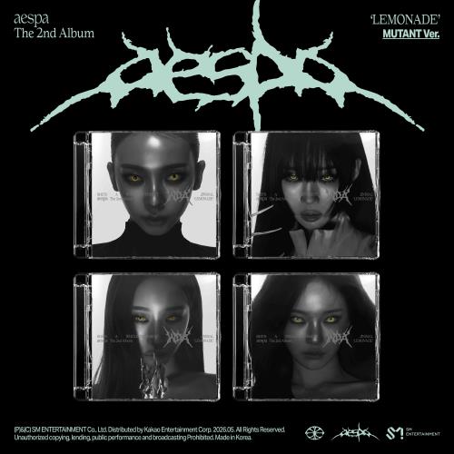 aespa - 2nd Full Album [LEMONADE] (MUTANT Ver.) (4 TYPES Random)