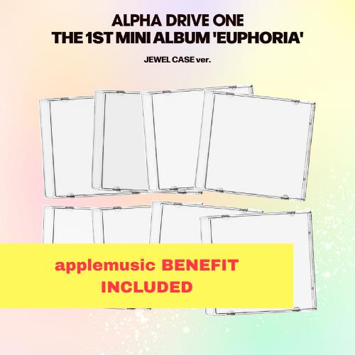 (applemusic) ALPHA DRIVE ONE - 1st mini album 'EUPHORIA' (JEWEL CASE ver.) (8 TYPES Random)