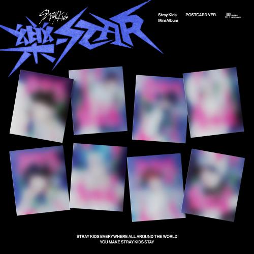 Stray Kids - 8th Mini Album [樂-STAR] (POSTCARD Ver.) (8 TYPE Random)
