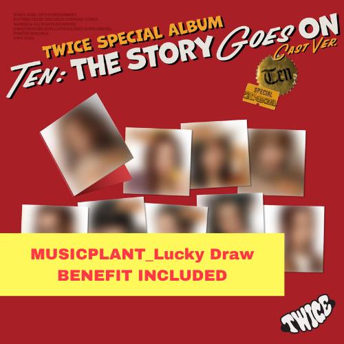 (MUSICPLANT) TWICE - SPECIAL ALBUM [TEN: The Story Goes On] (Cast Ver.) (9 TYPES Random)