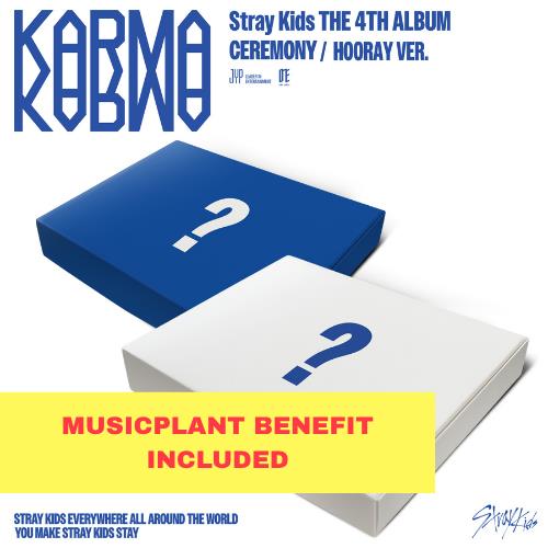 (MUSICPLANT) Stray Kids - 4th Full Album [KARMA] (2 TYPES Random)