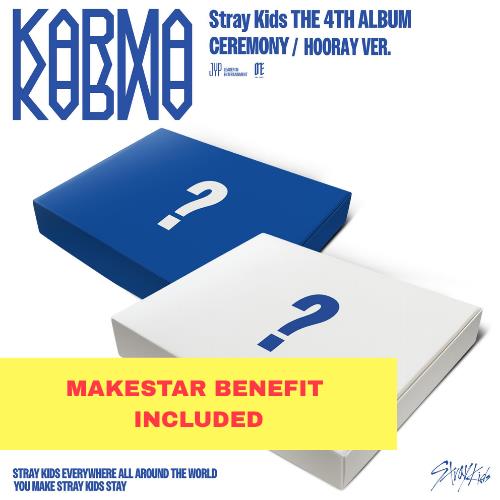 (MAKESTAR) Stray Kids - 4th Full Album [KARMA] (2 TYPES Random)