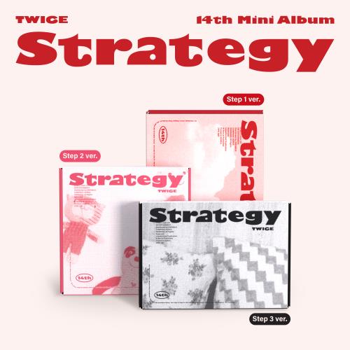 TWICE - 14th Mini Album [STRATEGY] (3 TYPE Random)