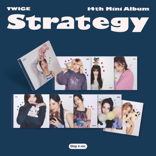 TWICE - 14th Mini Album [STRATEGY] (Step 4 Ver.) (9 TYPE Random)