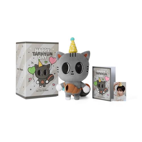 TXT Taehyun B-Day Da-Go-Nyang Plush Set