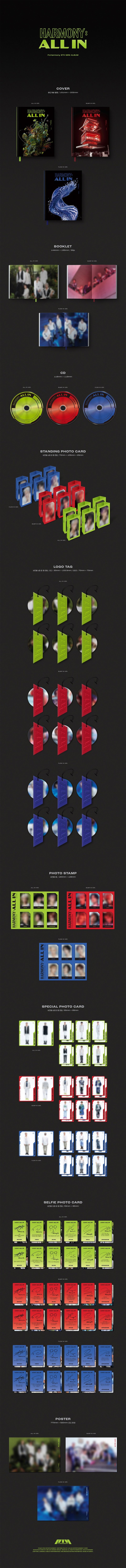 P1Harmony - 6th Mini Album [HARMONY : ALL IN] (FIT IN Ver.)