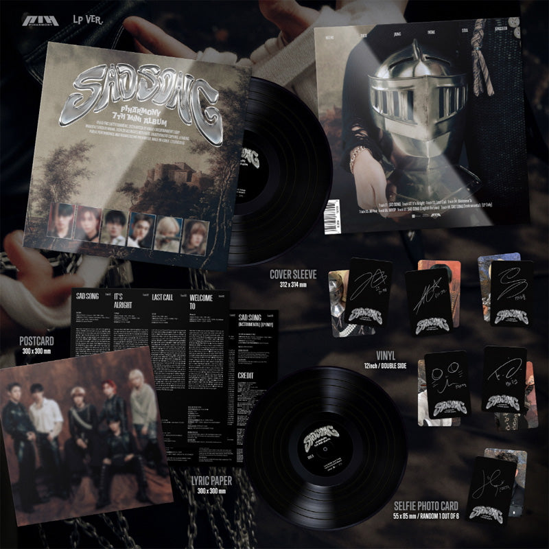 P1Harmony - 7th Mini Album [SAD SONG] (LP)