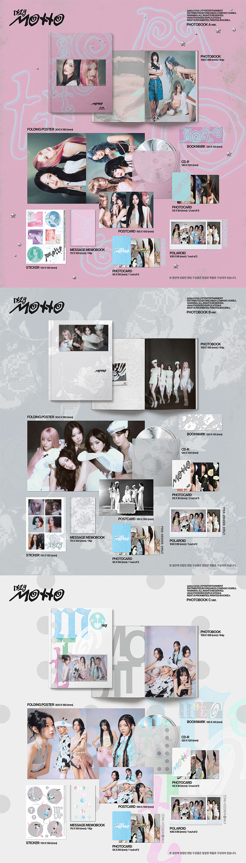 (applemusic) ITZY - [motto] (PHOTOBOOK Ver.) (3 TYPES Random)