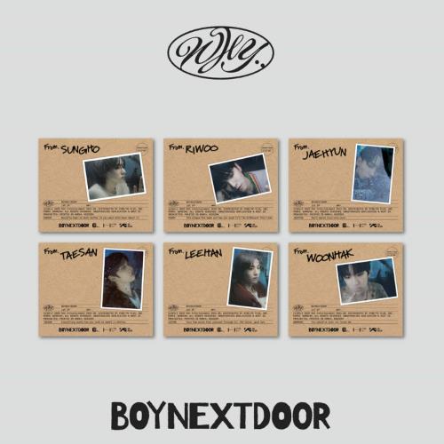 BOYNEXTDOOR - 1st Mini Album [WHY..] (LETTER Ver.) (6 Types Random)