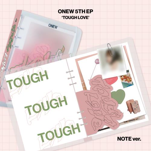 ONEW - 5th mini album [TOUGH LOVE] (NOTE Ver.)