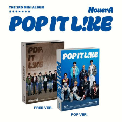NouerA - 3rd mini album [POP IT LIKE] (2 TYPES Random)