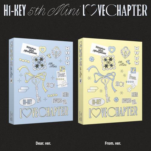 H1-KEY - 5th mini album [LOVECHAPTER] (2 TYPES Random)