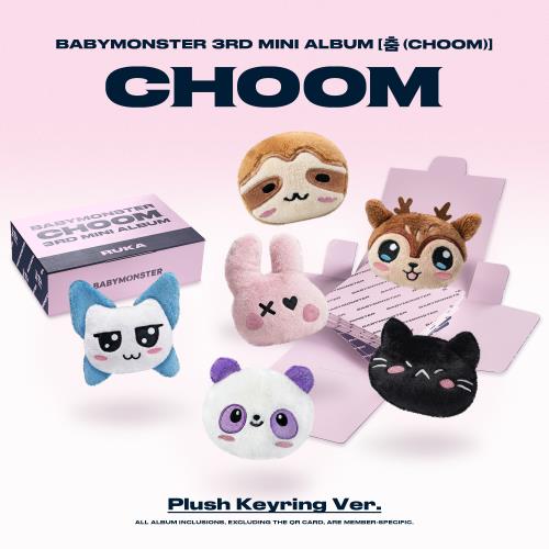 BABYMONSTER - 3rd MINI ALBUM [C HOOM] (Plush Keyring Ver.)