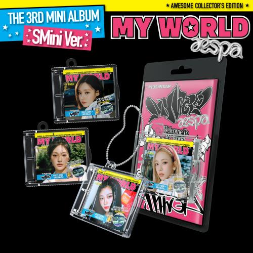 aespa - The 3rd Mini Album [MY WORLD] (SMini Ver.) (Random Ver.)