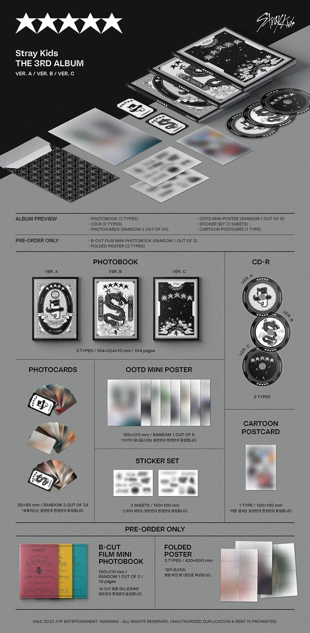 Stray Kids The 3rd Album - 5-Star